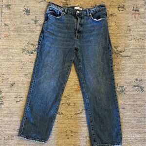 Loft Classic Blue Denim Jeans- straight jeans